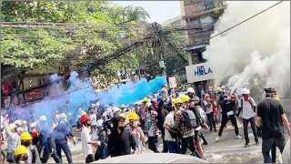 মিয়ানমারে আরও ৯ বিক্ষোভকারীকে গুলি চালিয়ে হত্যা করেছে নিরাপত্তা বাহিনী