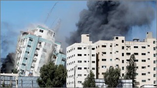 গাজায় আল-জাজিরা কার্যালয় গুঁড়িয়ে দিল ইসরায়েল