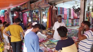 এবারের ঈদেও লোকসানে বাবুরহাটের কাপড় ব্যবসায়ীরা