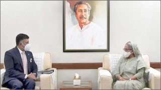 দ্বিপাক্ষিক ব্যবসা-বাণিজ্য বাড়াতে আখাউড়া-আগরতলা রেল রুট পুনরায় চালু করা হবে: প্রধানমন্ত্রী দ্বিপাক্ষিক ব্যবসা-বাণিজ্য বাড়াতে আখাউড়া-আগরতলা রেল রুট পুনরায় চালু করা হবে: প্রধানমন্ত্রী