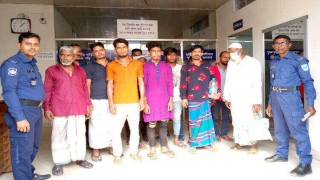 মাধবদীতে পুলিশের বিশেষ অভিযানে গ্রেপ্তার ১৩