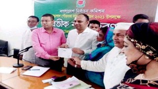 ঘোড়াশাল পৌর নির্বাচনে প্রতীক বরাদ্দ, প্রচারণা শুরু