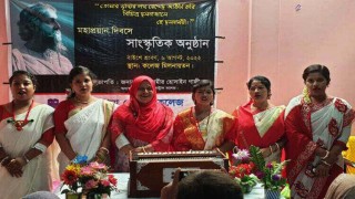 পলাশে বিশ্বকবির প্রয়াণ দিবসে আলোচনা সভা ও সাংস্কৃতিক অনুষ্ঠান