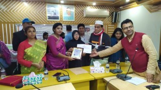 শিবপুরে জয়িতা পদক প্রদান ও সংবর্ধনা প্রদান শিবপুরে জয়িতা পদক প্রদান ও সংবর্ধনা প্রদান