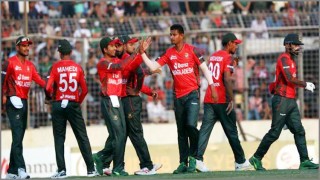 আফগানিস্তানকে ৬১ রানের বড় ব্যবধানে হারালো বাংলাদেশ আফগানিস্তানকে ৬১ রানের বড় ব্যবধানে হারালো বাংলাদেশ