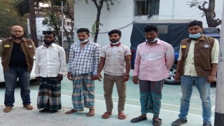 শিবপুরে র‌্যাব পরিচয়ে ট্রাক ভর্তি ভোজ্যতেল ডাকাতি: ৪ জন ডাকাত গ্রেপ্তার