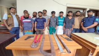 মাধবদীতে অস্ত্রসহ আন্তঃজেলা ডাকাত দলের ৮ সদস্য গ্রেপ্তার মাধবদীতে অস্ত্রসহ আন্তঃজেলা ডাকাত দলের ৮ সদস্য গ্রেপ্তার