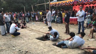 শিবপুরে ঐতিহ্যবাহী কাছিটান খেলা অনুষ্ঠিত শিবপুরে ঐতিহ্যবাহী কাছিটান খেলা অনুষ্ঠিত