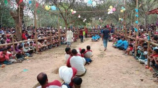 শিবপুরে ঐতিহ্যবাহি কাছিটান খেলা অনুষ্ঠিত