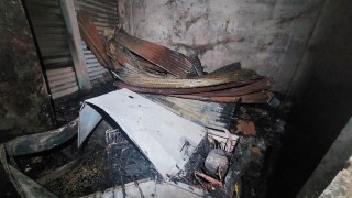 ভেলানগরে মুদি দোকানে আগুন ভেলানগরে মুদি দোকানে আগুন