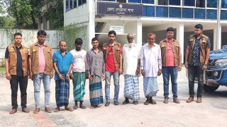 শিবপুরে অস্ত্রসহ আন্ত:জেলা ডাকাত চক্রের ৫ সদস্য গ্রেপ্তার, গরু চুরির কথা স্বীকার