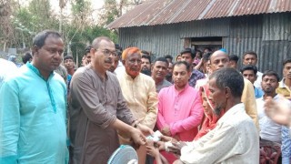 শিবপুরে আগুনে ক্ষতিগ্রস্থ পরিবারকে আর্থিক অনুদান