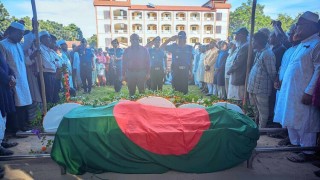 বেলাবতে শিক্ষাবিদ বীরমুক্তিযোদ্ধা আলাউদ্দিন আফ্রাদকে রাষ্ট্রীয় মর্যাদায় দাফন বেলাবতে শিক্ষাবিদ বীরমুক্তিযোদ্ধা আলাউদ্দিন আফ্রাদকে রাষ্ট্রীয় মর্যাদায় দাফন