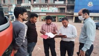 নরসিংদীতে শব্দদূষণকারী দুই যানবাহনকে অর্থদণ্ড