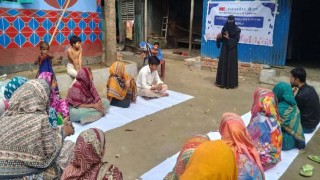 আন্তর্জাতিক নারী দিবসে নরসিংদীতে উঠান বৈঠক ও আলোচনা সভা