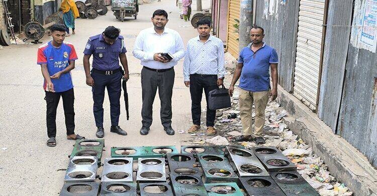 মাধবদীতে ৯২ অবৈধ গ্যাস সংযোগ বিচ্ছিন্ন, ২ লাখ ৩০ হাজার টাকা জরিমানা